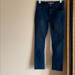 LEVI’S 512 slim taper dark denim jeans